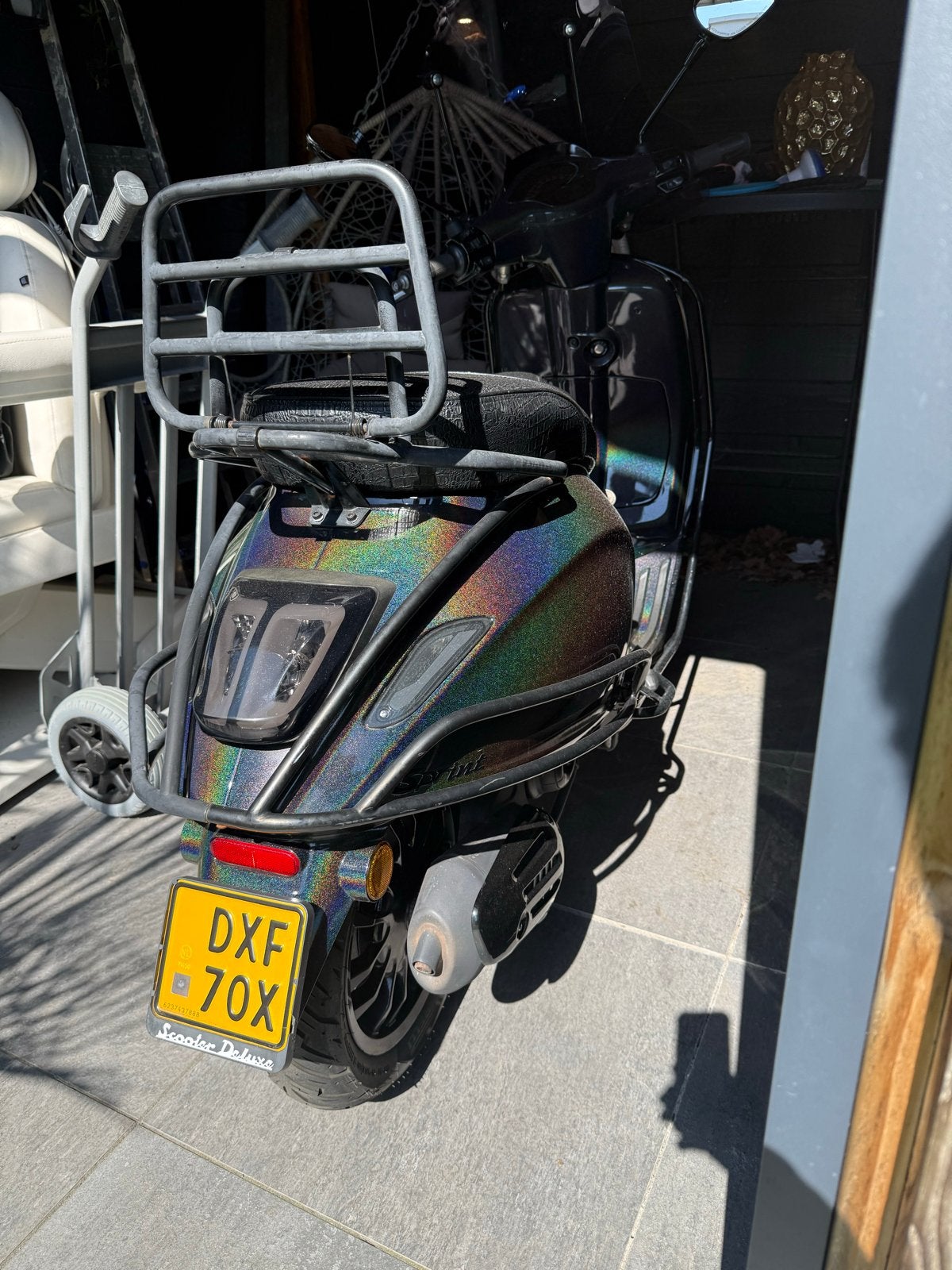 Piaggio Vespa Sprint 50 4T EURO5 | Holographic Kameleonlak, Ophalen, Gebruikt, Overige modellen, Maximaal 45 km/u