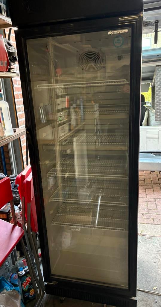 Gastro-Cool Glazen Deur Koelkast - voor Drankjes, Ophalen, Zonder vriesvak, 200 liter of meer, 60 cm of meer
