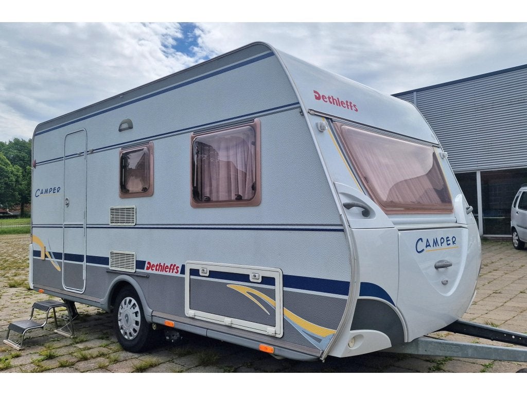 Dethleffs Camper 440 DB + Caravanmover + voortent, Bedrijf, Treinzit, 750 - 1000 kg, Dethleffs