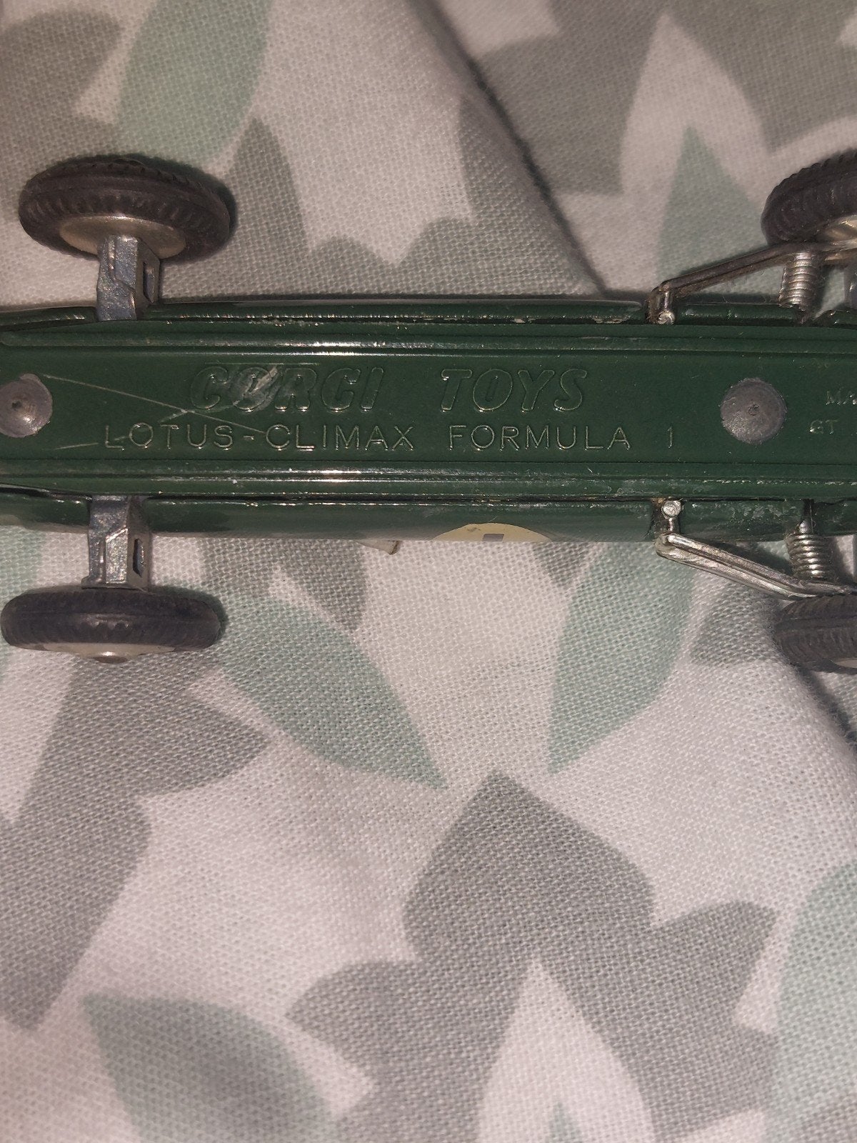 Corgi Toys Lotus-Climax Formule 1 Raceauto #1, Ophalen of Verzenden, Gebruikt