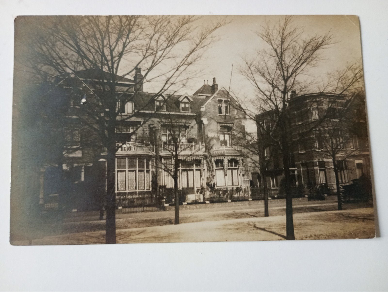 Fotokaart Den Haag Onbekend 1912, Verzamelen, Ansichtkaarten | Nederland, Ophalen of Verzenden, Voor 1920, Gelopen, Zuid-Holland