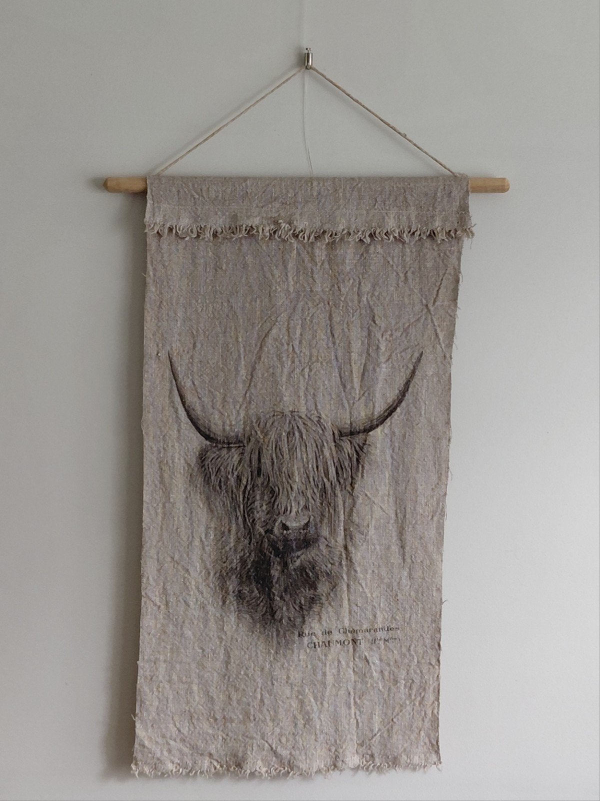 Wanddecoratie/wanddoek, Ophalen, Zo goed als nieuw, Wandhanger