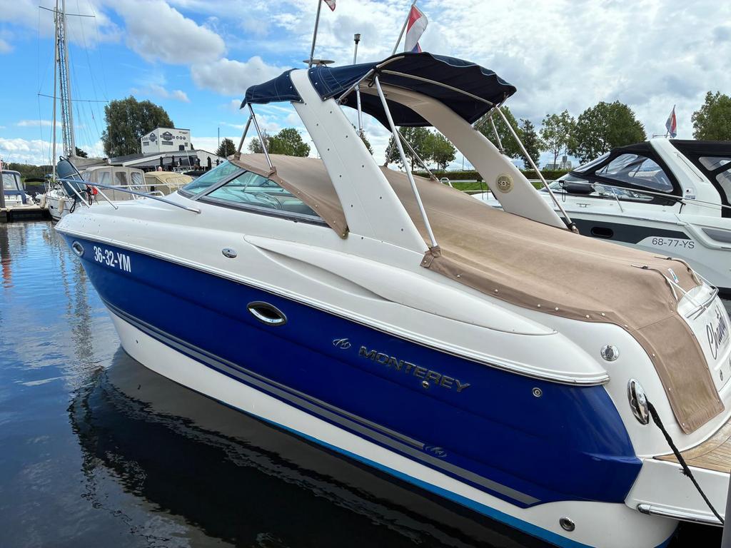 Monterey 270 Cruiser 5.7 - V8 MPI, Watersport en Boten, Binnenboordmotor, Ophalen of Verzenden, Zo goed als nieuw, 200 pk of meer