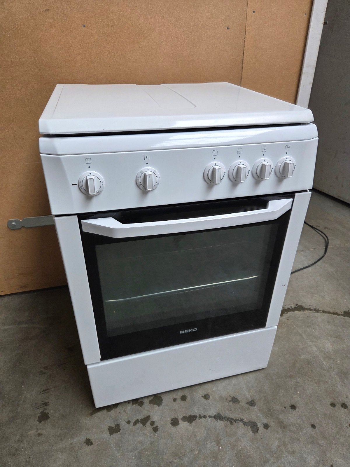 Mooi Beko gasfornuis, Witgoed en Apparatuur, Fornuizen, Ophalen, Beko, Beko, 4 kookzones
