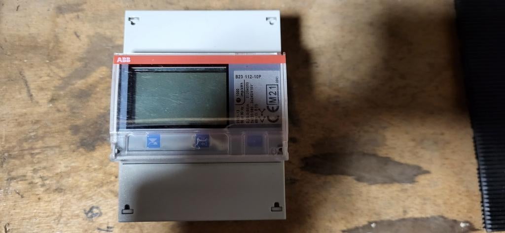 Nieuwe ABB kWh meter 3-fasen krachtstroom met Modbus, Ophalen of Verzenden, Nieuw, Overige typen
