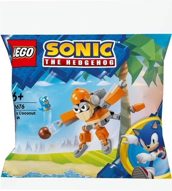 LEGO 30676 Sonic - Kiki's Kokonootaanvaal (Polybag), Ophalen of Verzenden, Nieuw, Complete set, Lego