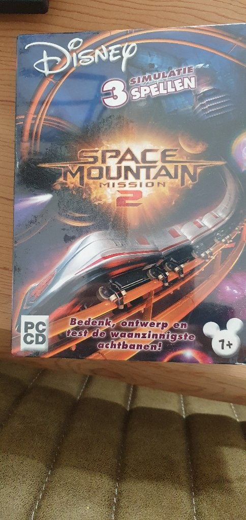 pc cd rom box disney space mountain nieuw, Avontuur en Actie, 1 speler, Ophalen of Verzenden, Zo goed als nieuw