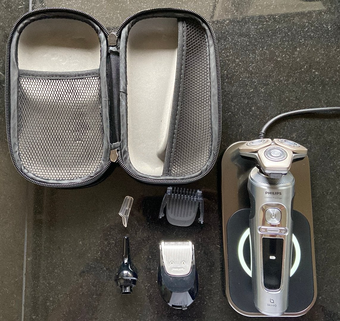 Philips S9000 Prestige Scheerapparaat met accessoires, Ophalen, Zo goed als nieuw, Scheren en Epileren