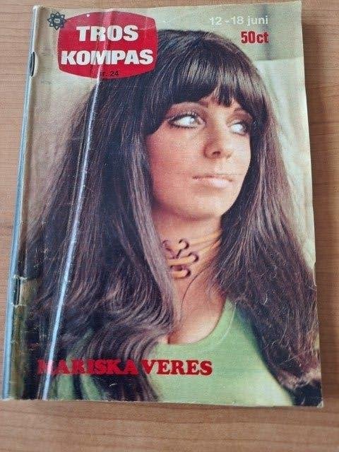 Tros Kompas 1971 Mariska Veres Shocking Blue Ida Bons Tarzan, Ophalen of Verzenden, Gelezen, Muziek, Film of Tv