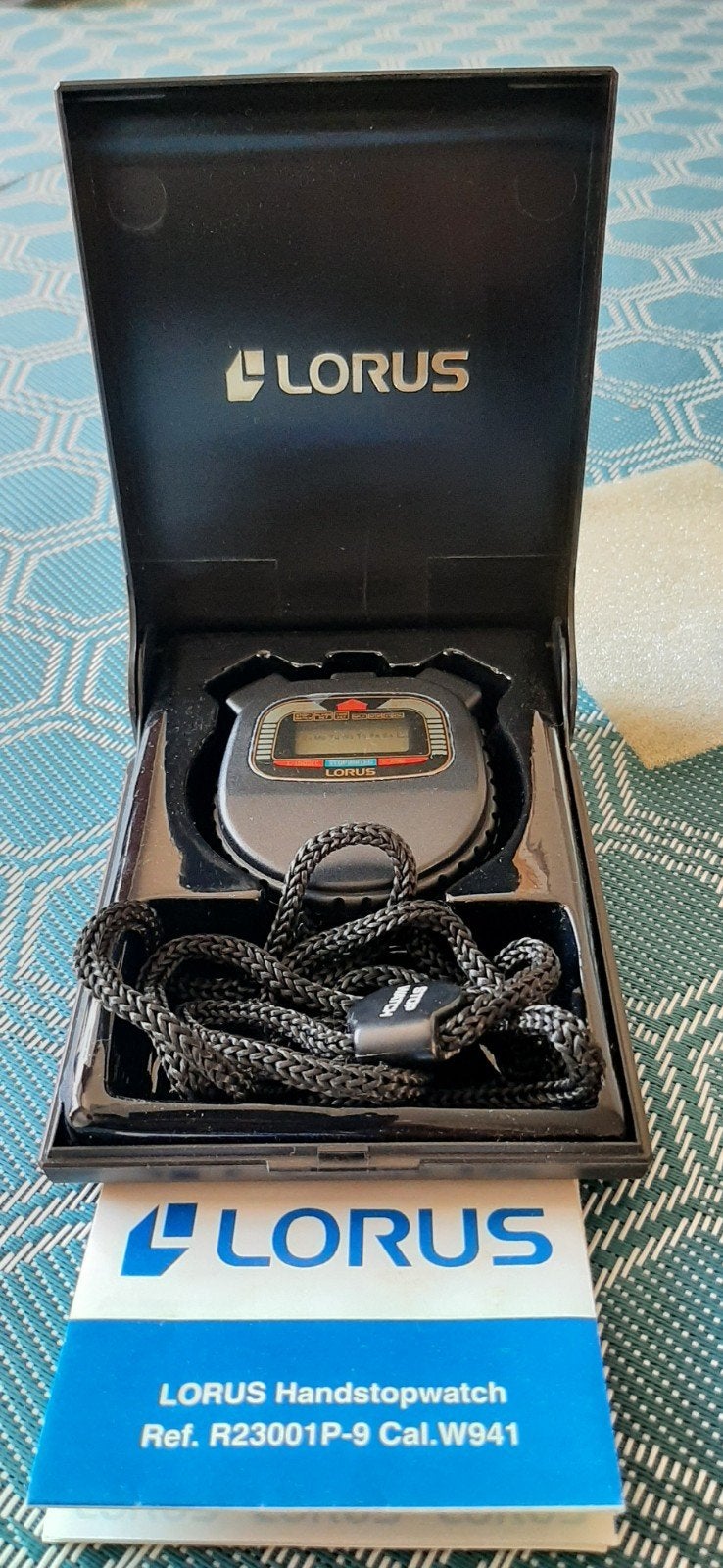 vintage Lorus (Seiko) stopwatch R2300-9 serie, eind jaren 90, Ophalen, Zo goed als nieuw