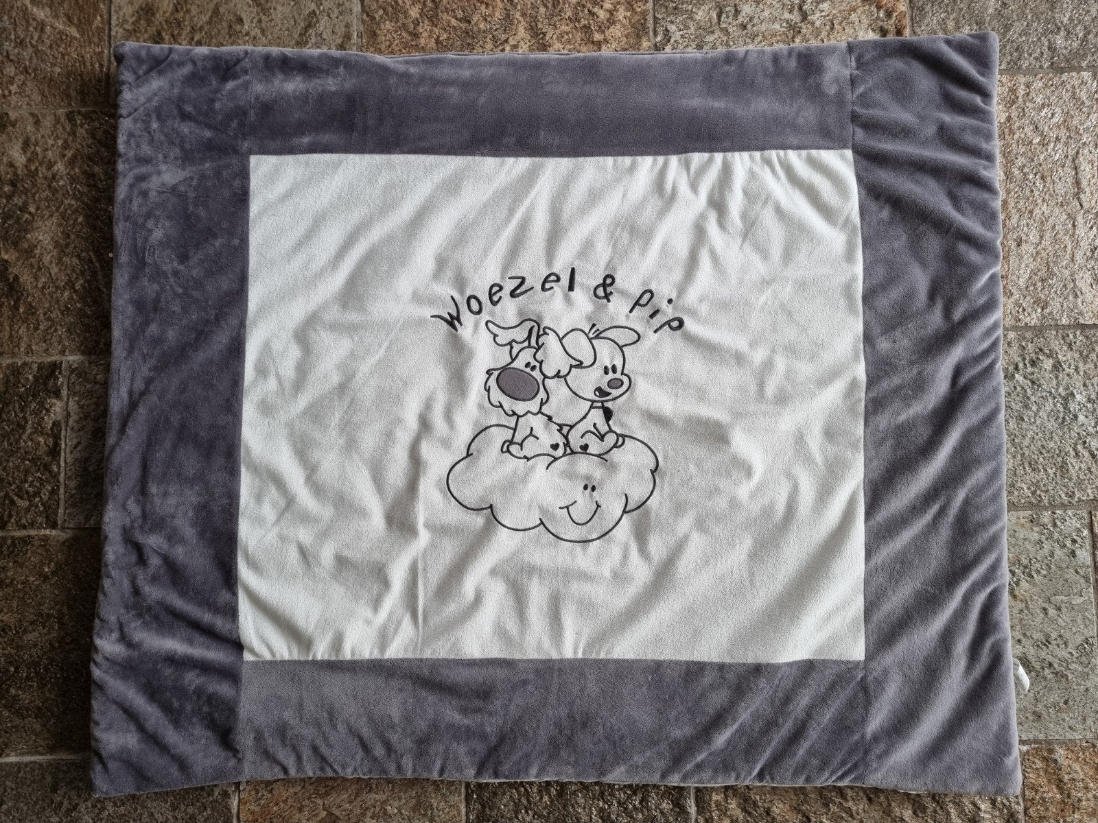 Boxkleed Woezel en Pip 80 x 100 cm, Kinderen en Baby's, Boxen, Ophalen of Verzenden, Zo goed als nieuw, Vierkant, Boxkleed