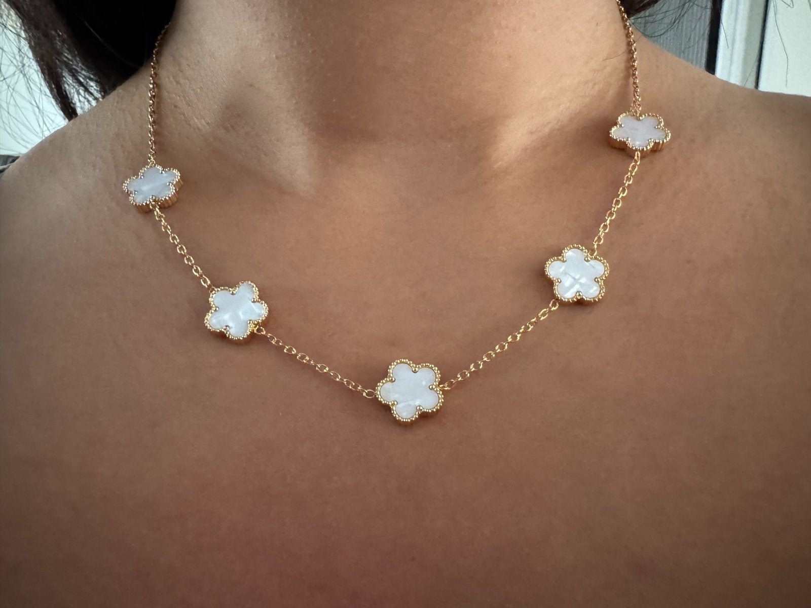 Van Cleef & Arpels Ketting Roestvrij, Ophalen of Verzenden, Zo goed als nieuw, Zilver, Overige materialen