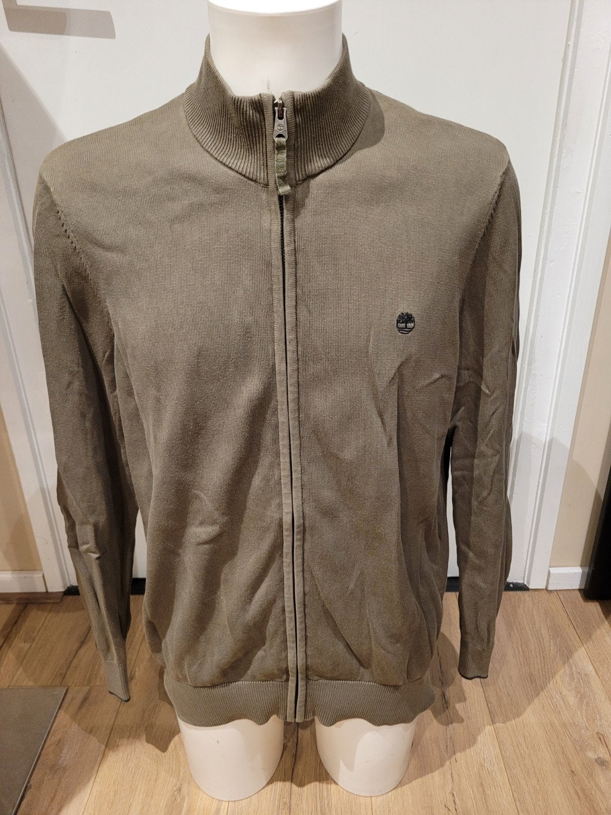 leuke groene Timberland vest maat L, Maat 52/54 (L), Timberland, Ophalen of Verzenden, Zo goed als nieuw