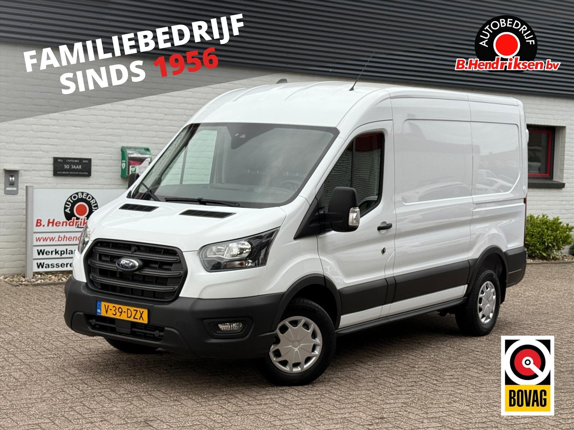 Ford Transit GB 350 L2H2 TDCi 105pk FWD Trend/ Trekhaak met, Keurmerk '100% Onderhouden', Dealer onderhouden, Stof, 4 cilinders