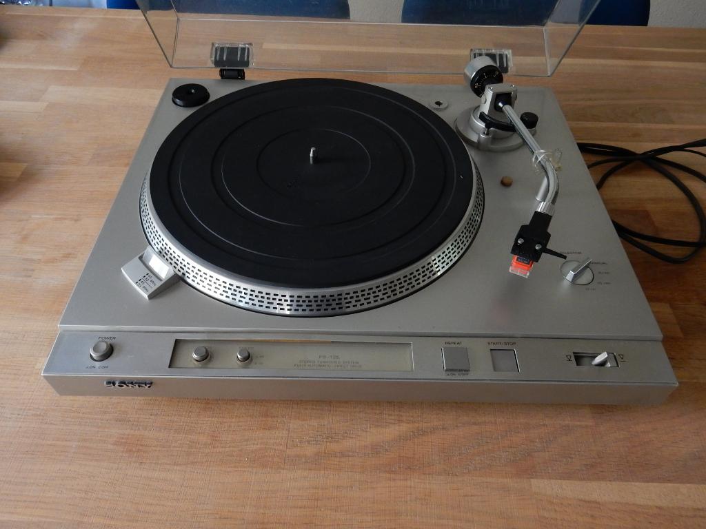 Sony full automatic DirectDrive PS-T25 platenspeler LEES KAP, Ophalen, Gebruikt, Automatisch, Platenspeler