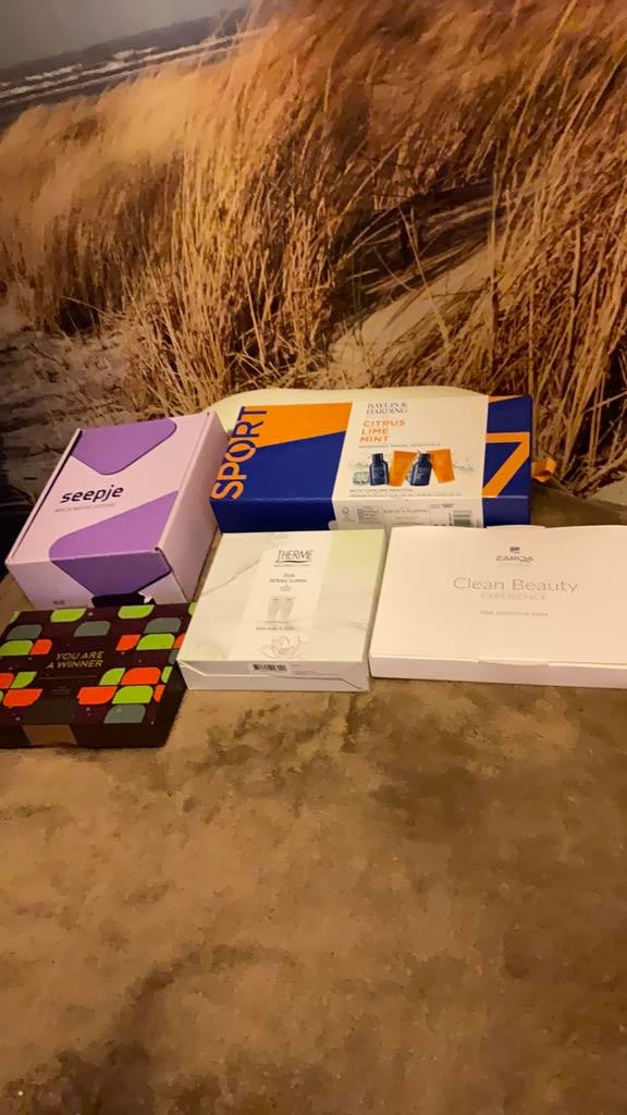 5 cadeau  sets.    Nieuw. Moederdag, Ophalen of Verzenden, Nieuw, Overige typen