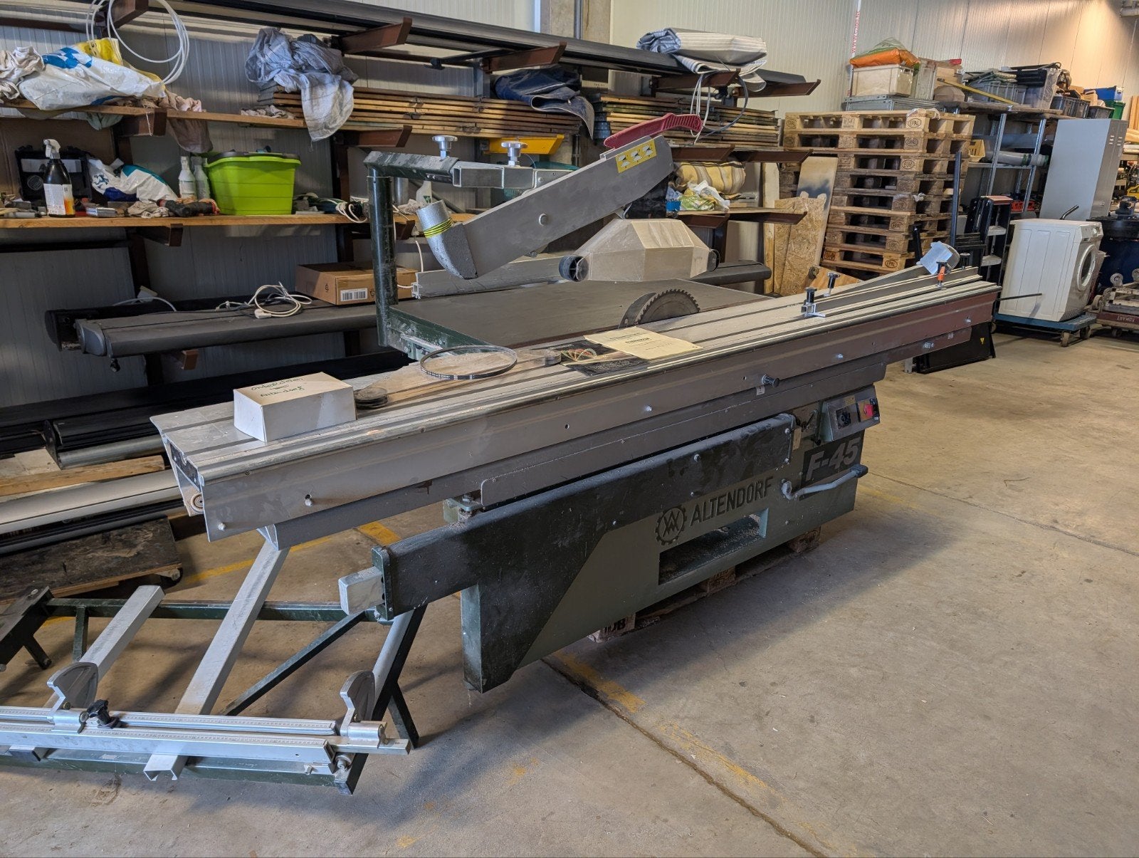 Altendorf F45 formaatzaag, Doe-het-zelf en Verbouw, Gereedschap | Zaagmachines, Ophalen, Gebruikt, Altendorf F45, .