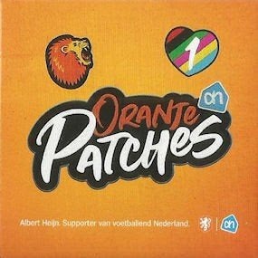 Oranje Patches (Albert Heijn), Ophalen of Verzenden, Nieuw, Overige binnenlandse clubs, Poster, Plaatje of Sticker