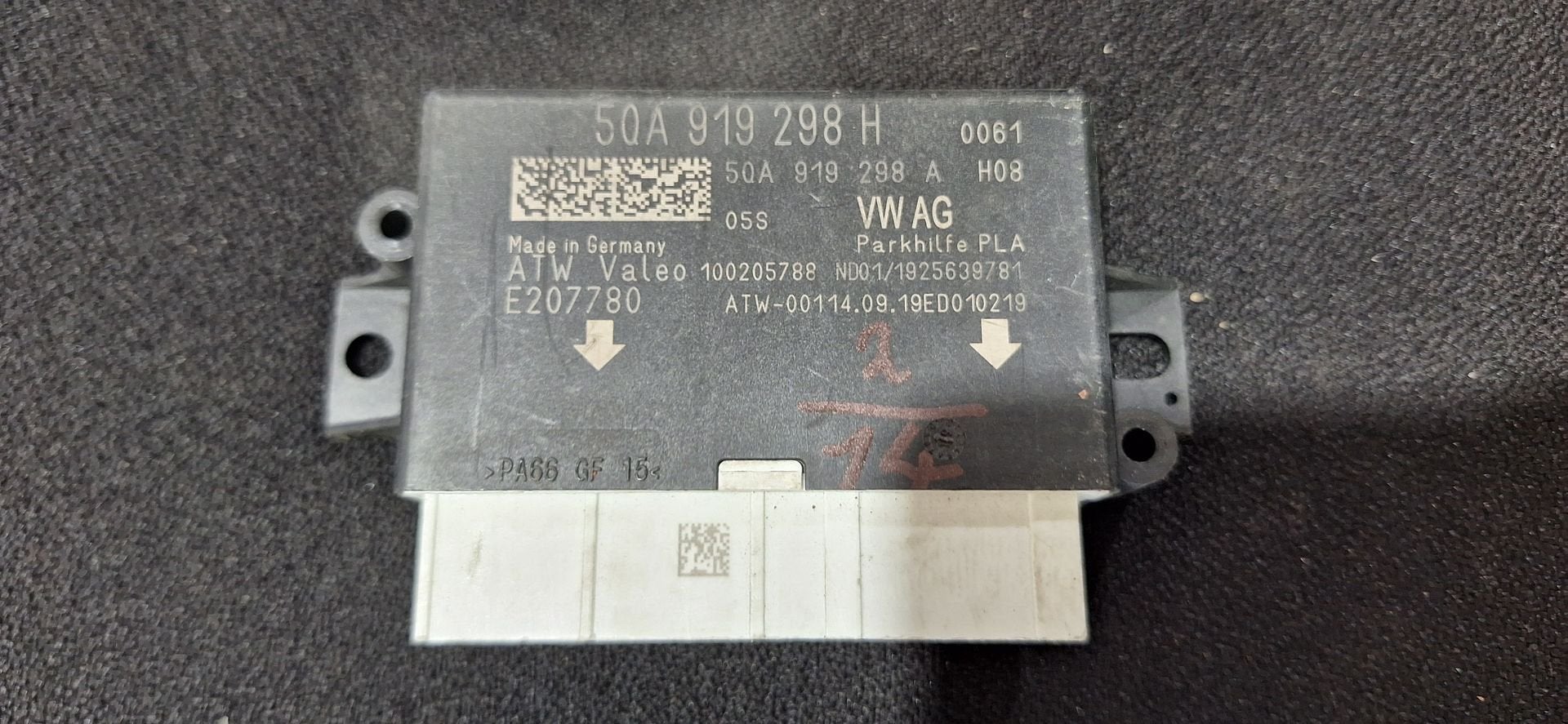 Originele PDC Parkeerassistent Module VW Golf Passat Tiguan, Auto-onderdelen, Elektronica en Kabels, Gebruikt, -, -, Ophalen of Verzenden