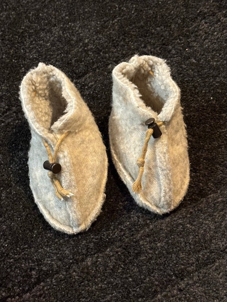 Wollen Alwero slofjes maat 16, Ophalen, Slofjes, Gebruikt, Jongetje of Meisje