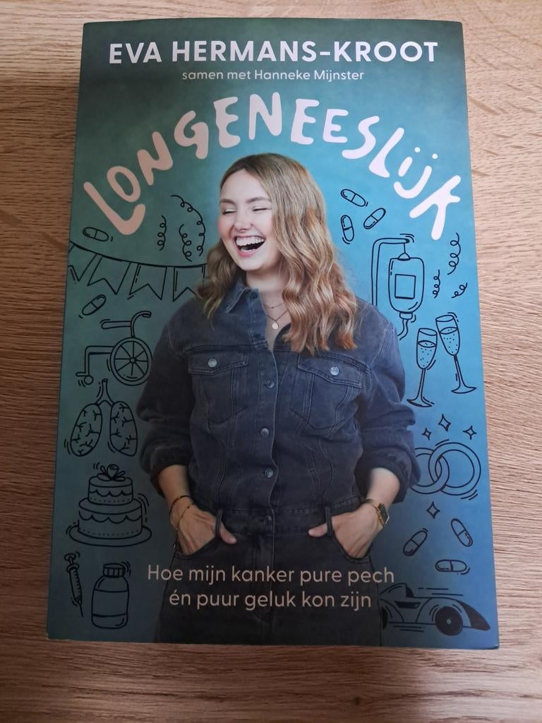 Eva Hermans-Kroot - Longeneeslijk, Ophalen of Verzenden, Zo goed als nieuw, Eva Hermans-Kroot; Hanneke Mijnster
