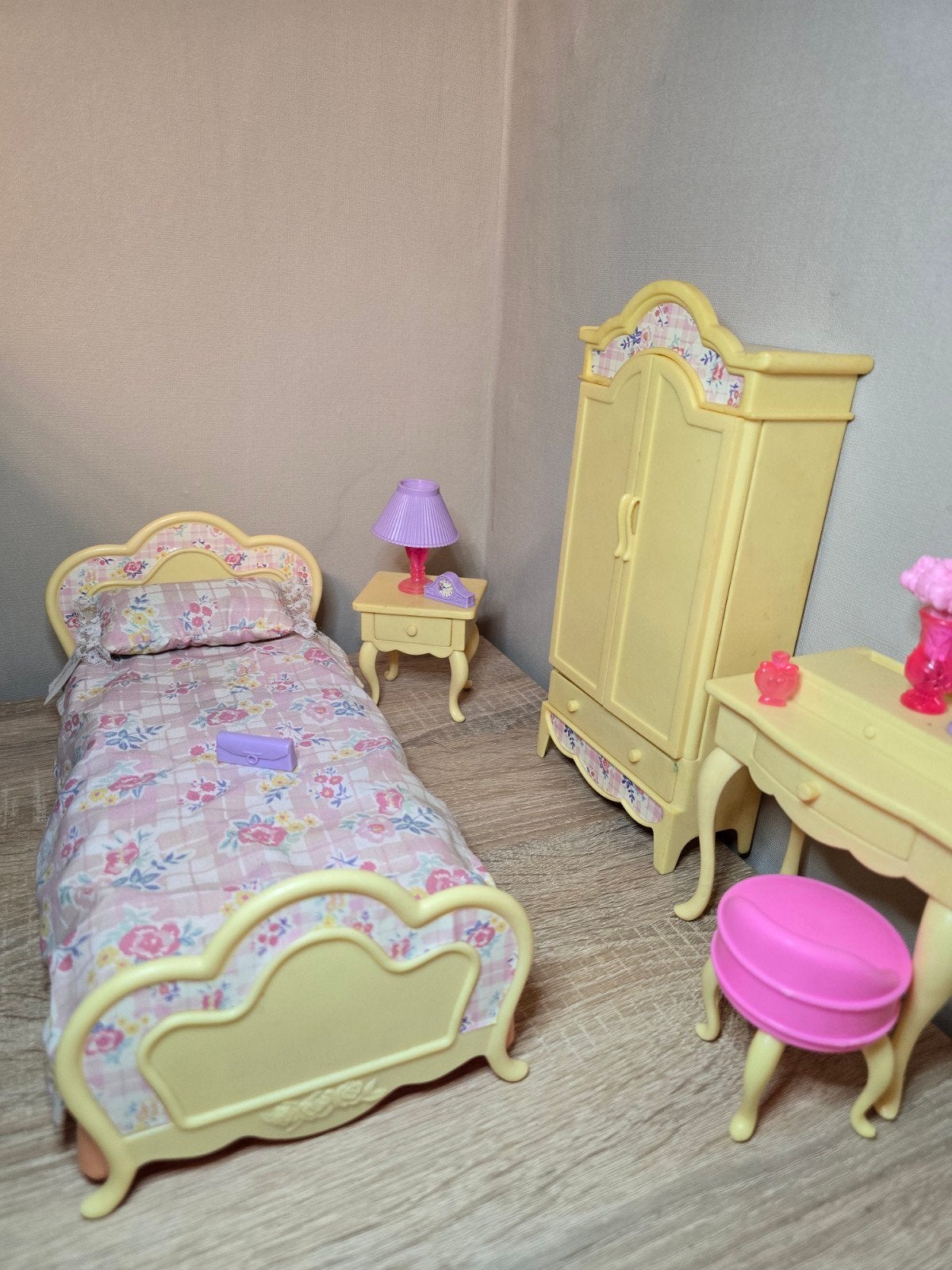 Barbie Folding Pretty house bedroom vintage Mattel, Ophalen of Verzenden