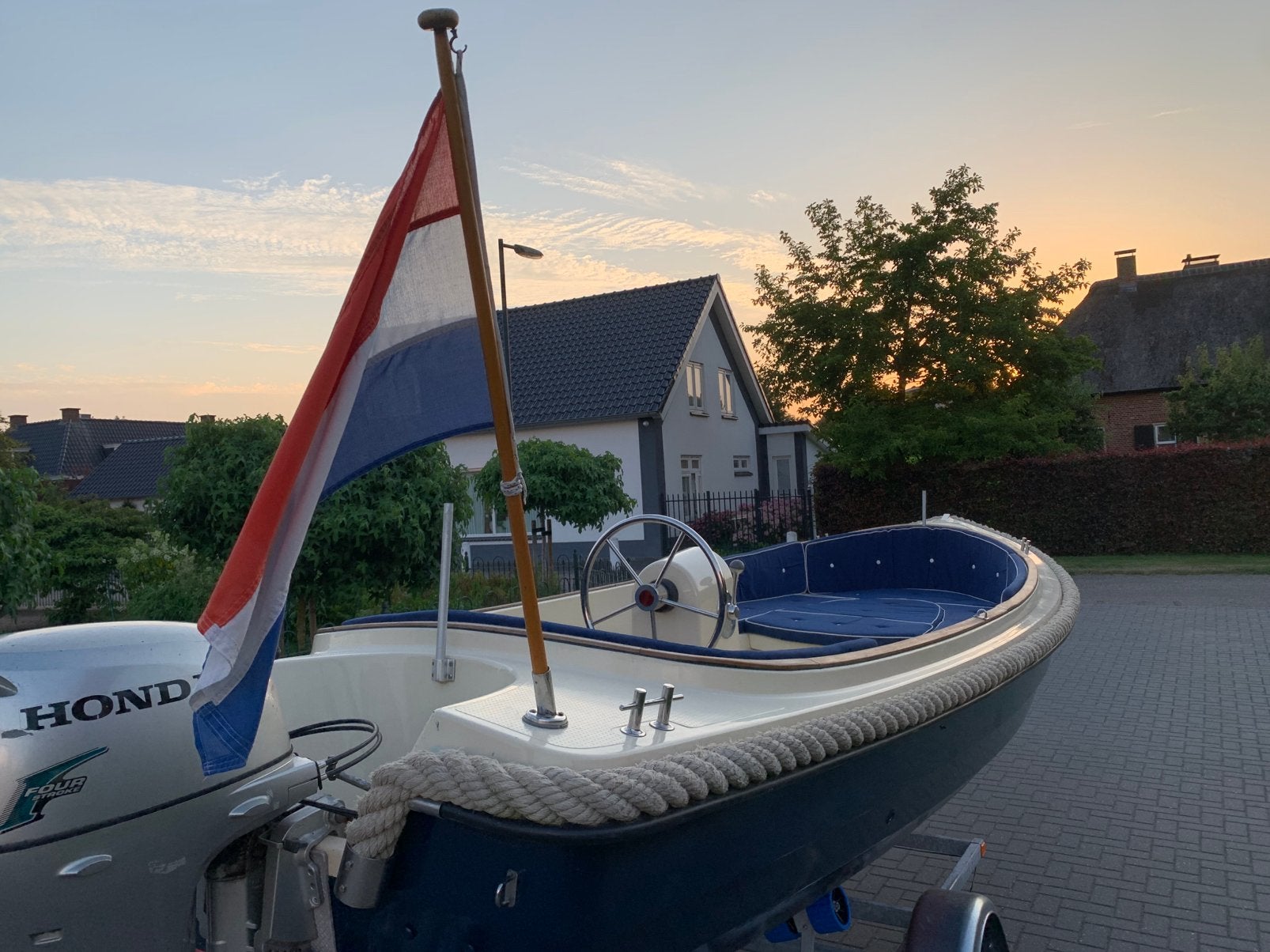 Corsiva 550 met honda 15 pk 4 takt, Ophalen of Verzenden, Zo goed als nieuw, Zonnedek, Corsiva