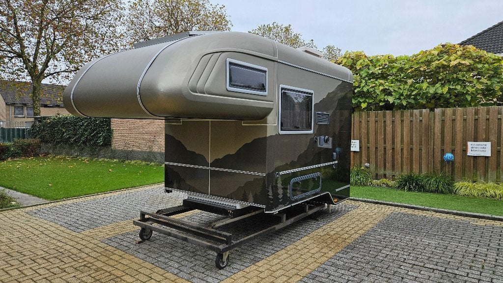 Tischer Camper afzet unit Trail 260RS, Caravans en Kamperen, Koelkast, Vloeistofverwarming, Tot en met 3, Particulier