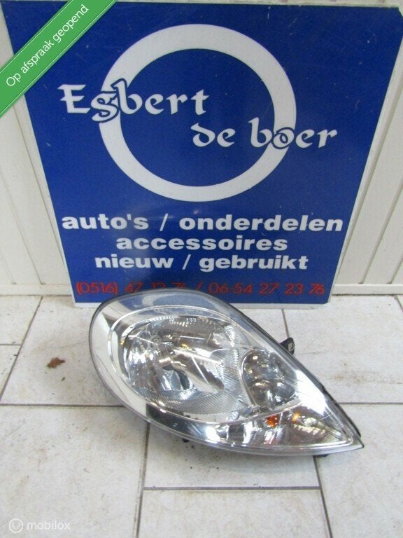 Koplamp Links + Rechts  Vivaro Trafic Primastar, '01 - '14, Gebruikt, Opel, Ophalen of Verzenden