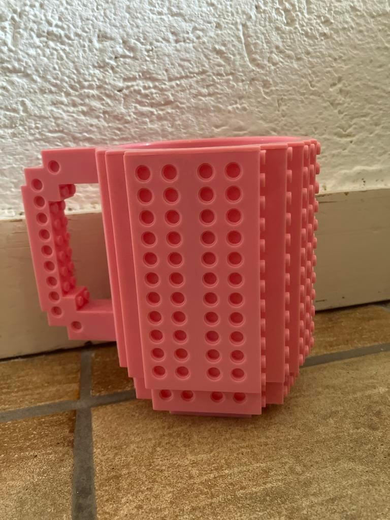 Roze Lego Beker, Kinderen en Baby's, Speelgoed | Duplo en Lego, Ophalen of Verzenden, Gebruikt, Losse stenen, Lego