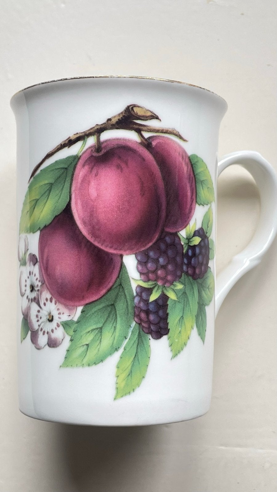 Beker Cambridge Garden Collection - Zo goed als nieuw, Ophalen of Verzenden, Zo goed als nieuw, Porselein, Kop en/of schotel