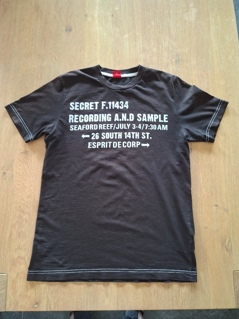 Esprit T-shirt, Bruin, Nieuw, Ophalen of Verzenden, Korte mouw