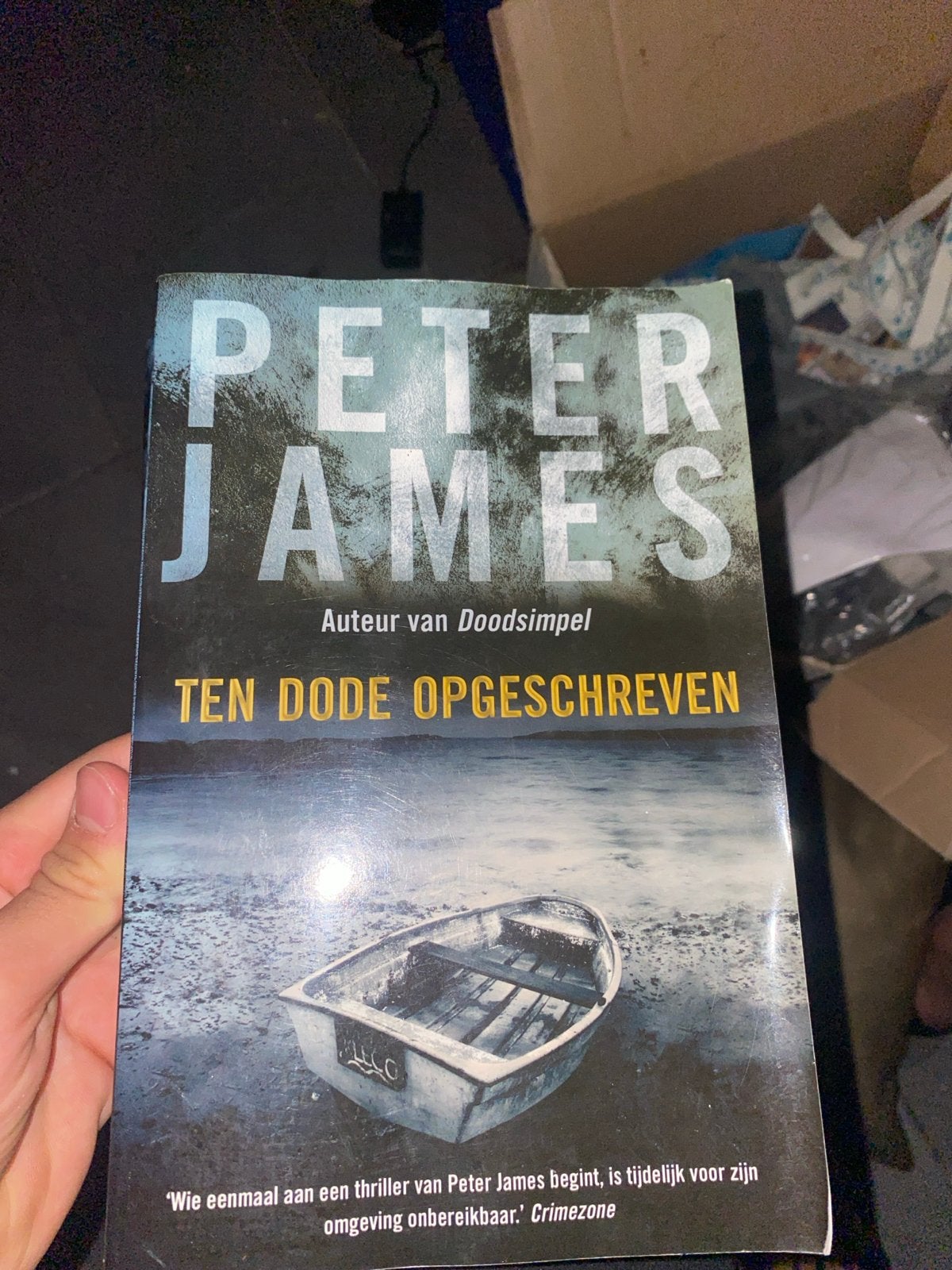 Peter James - Ten Dode Opgeschreven (Thriller), Ophalen of Verzenden, Gelezen, Europa overig