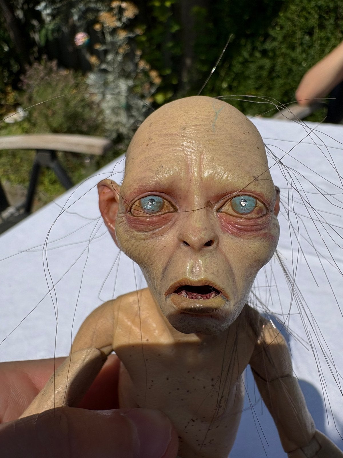 NECA Sméagol Lord of the Rings / The Hobbit actiefiguur, Verzenden, Zo goed als nieuw, Replica