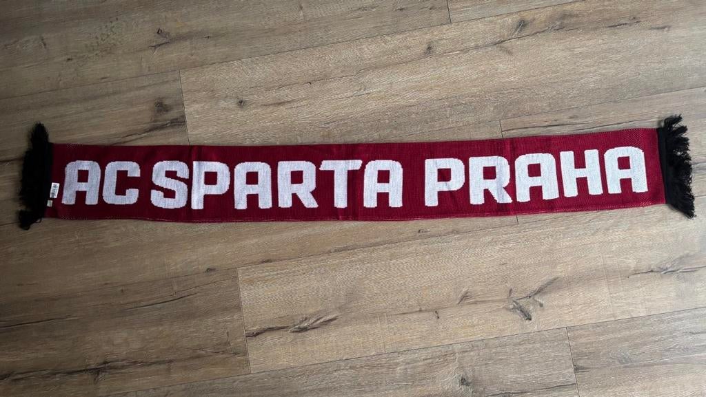 Sparta Praag sjaal, Verzamelen, Ophalen of Verzenden, Zo goed als nieuw, Buitenlandse clubs, Vaantje of Sjaal
