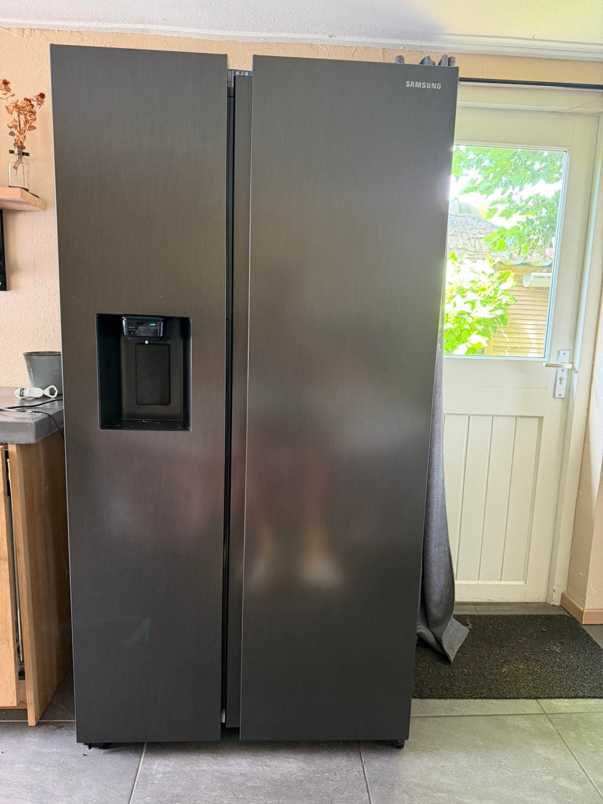 Samsung Side-by-Side Koelkast–635 Litr–NoFrost&Waterdispense, Witgoed en Apparatuur, Koelkasten en IJskasten, Ophalen, 200 liter of meer
