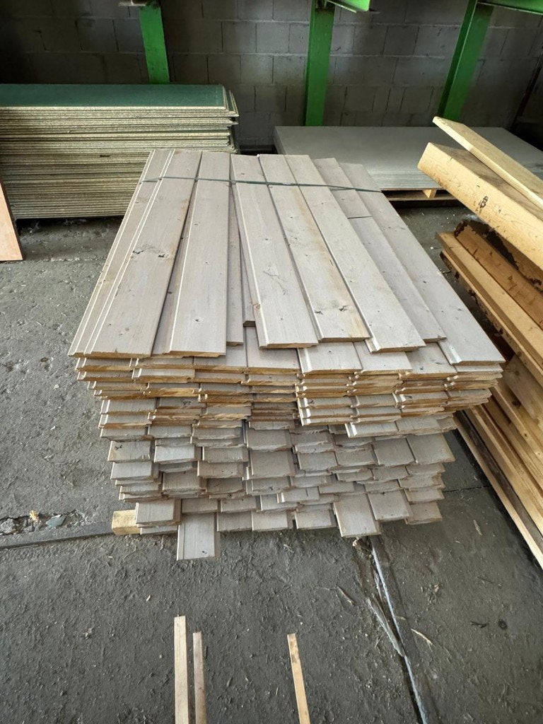 Thermogevel channelsiding 18mm x 145mm, Tuin en Terras, Ophalen, Nieuw, Minder dan 180 cm, Planken