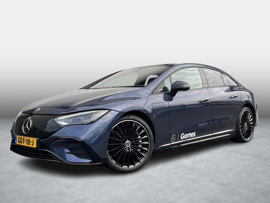 Mercedes-Benz EQE 350 AMG Line | Night Pakket | Panoramadak, Automaat, 89 kWh, Blauw, Origineel Nederlands