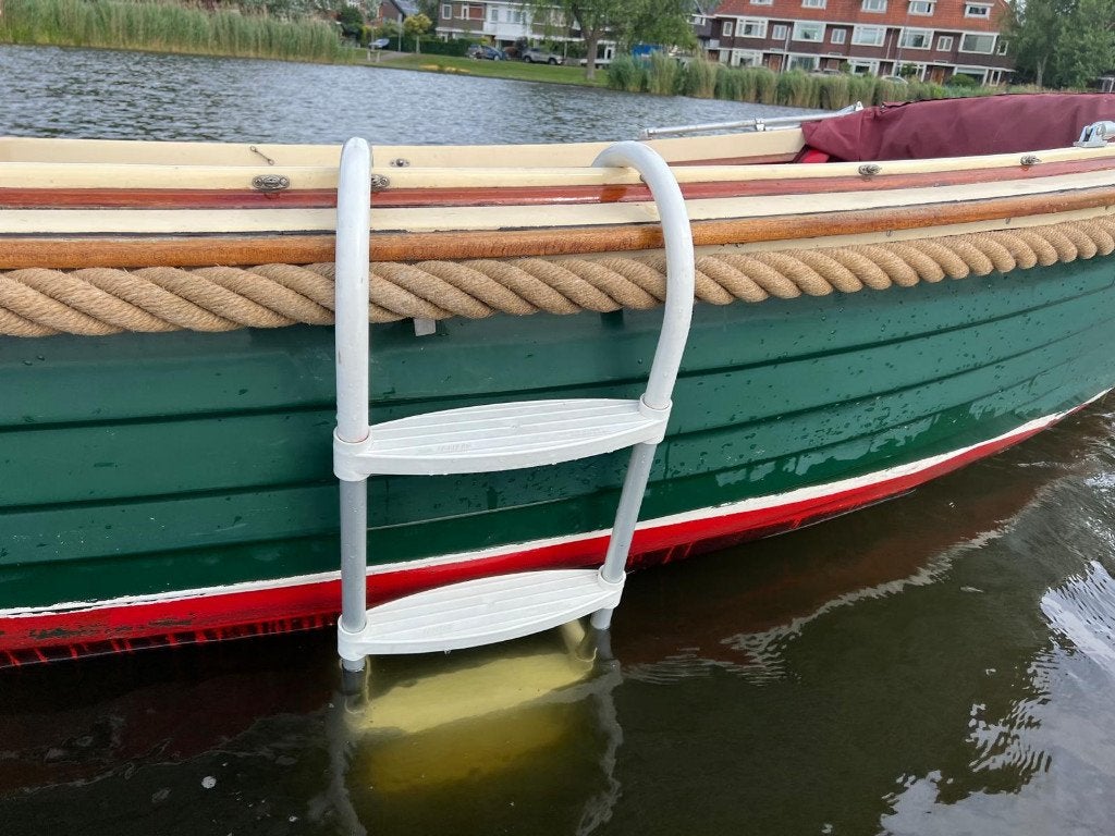 Lalizas zwemtrap 4 trede, zwemladder voor aan sloep boot, Ophalen, Gebruikt, Overige typen