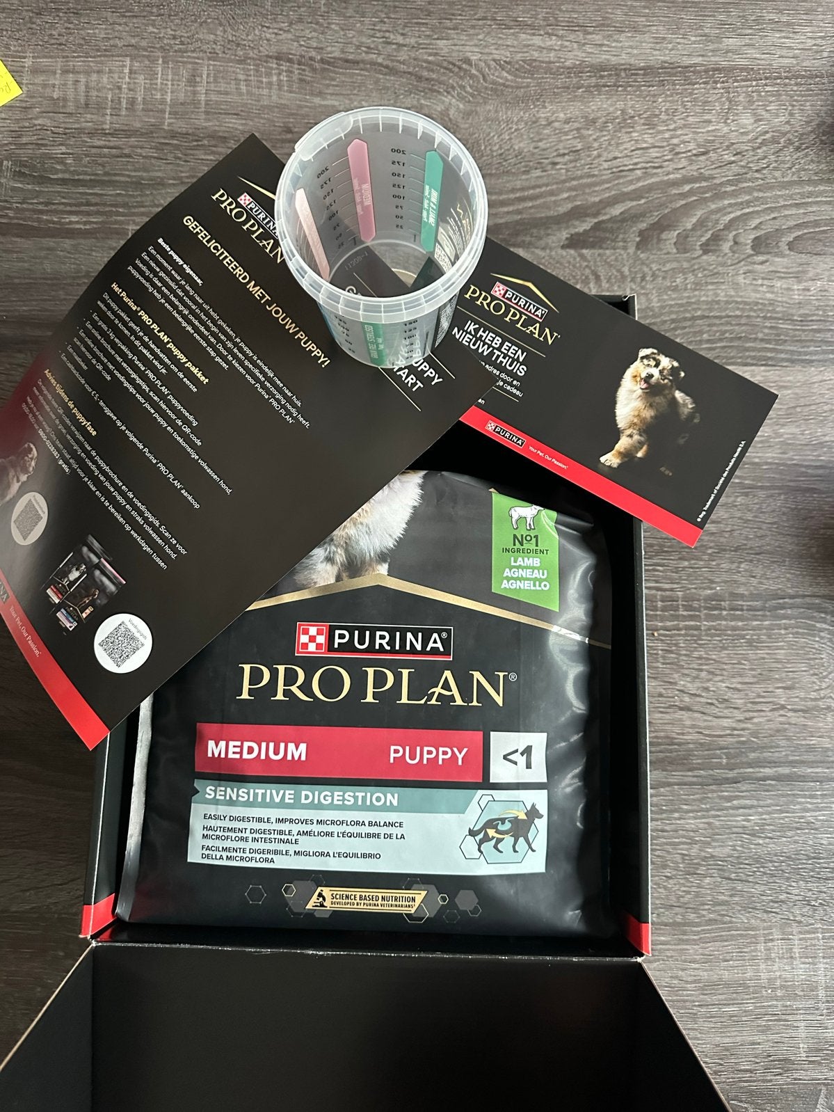 Purina Pro Plan puppy pakket, brokjes, beker, boekje, Dieren en Toebehoren, Dierenvoeding, Ophalen of Verzenden, Hond