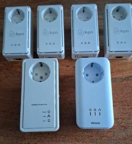 netwerkadapters (5 stuks), Computers en Software, Powerlines, Ophalen of Verzenden, Gebruikt