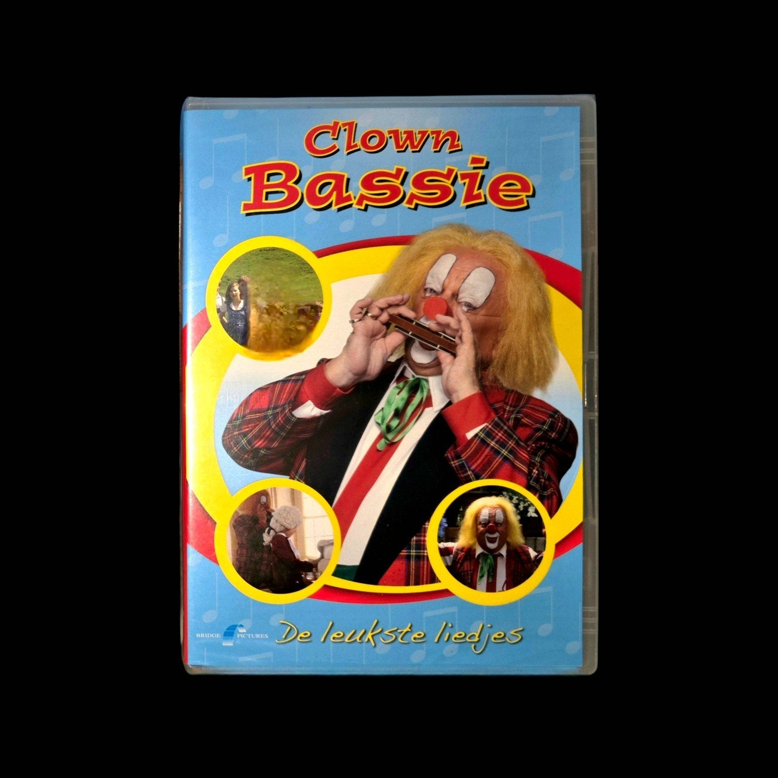 Clown Bassie op de mondharmonica, Ophalen of Verzenden