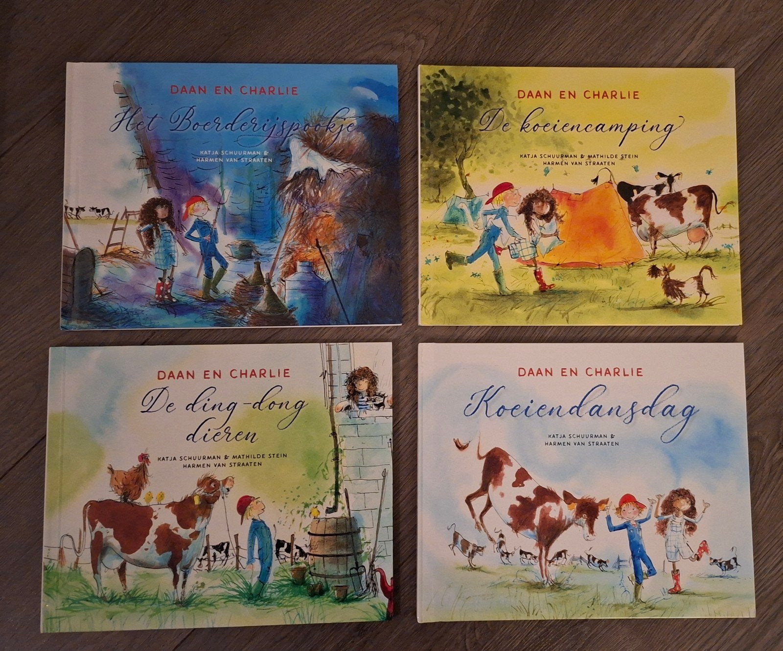 Te koop nieuwe Daan en Charlie boeken (4 stuks), Ophalen of Verzenden, Nieuw, Prentenboek