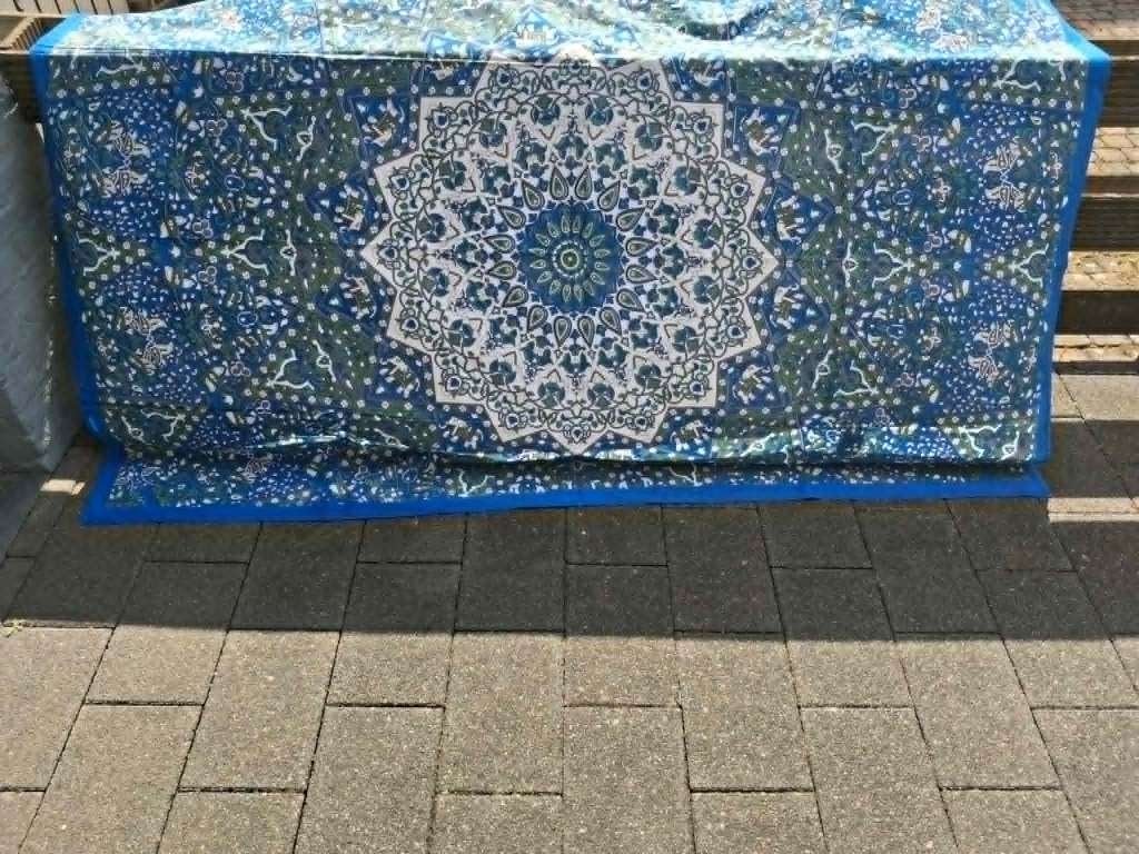 Mandala tafellaken, Ophalen, 135 cm, Nieuw, 215 cm