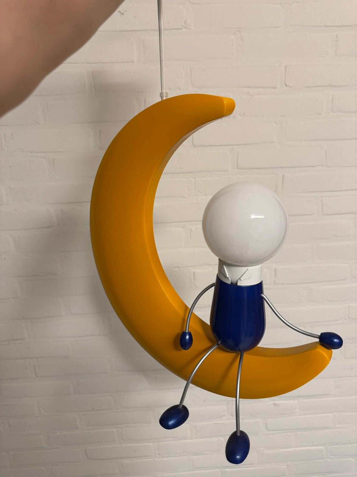 Philips Lunardo vintage lamp voor kinderkamer, Ophalen of Verzenden, Hout