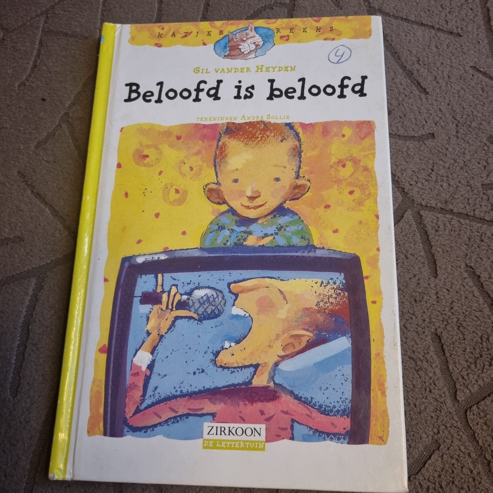 Beloofd is beloofd - Gil van der Heyden (Kinderboek), Ophalen of Verzenden, Gelezen, Gil van der Heyden, Fictie algemeen