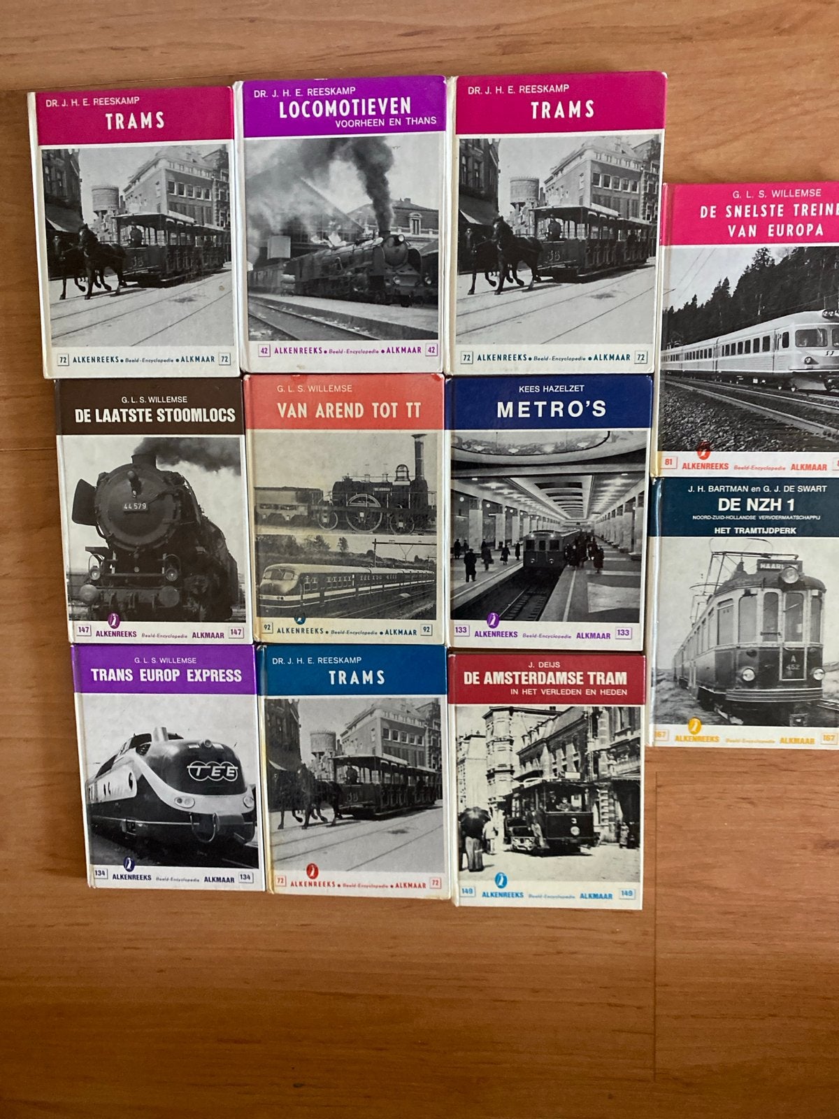 Alkenreeks Boeken: Transport (Trams, Treinen, Vliegtuigen), Boeken, Ophalen of Verzenden, Gelezen, Tram