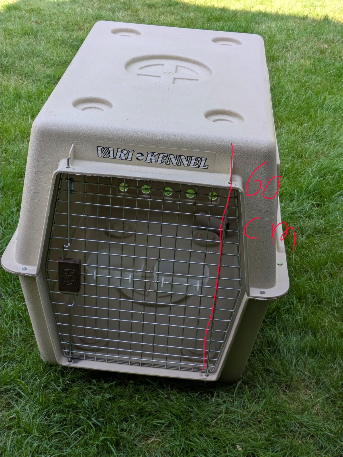 VARI KENNEL ook voor vliegtuigvervoer, Dieren en Toebehoren, Ophalen, Zo goed als nieuw