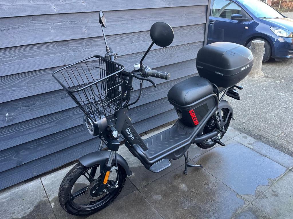 AGM Goccia GEV1000 Elektrische Scooter - Zwart, Ophalen, Zo goed als nieuw, Elektrisch, Overige merken