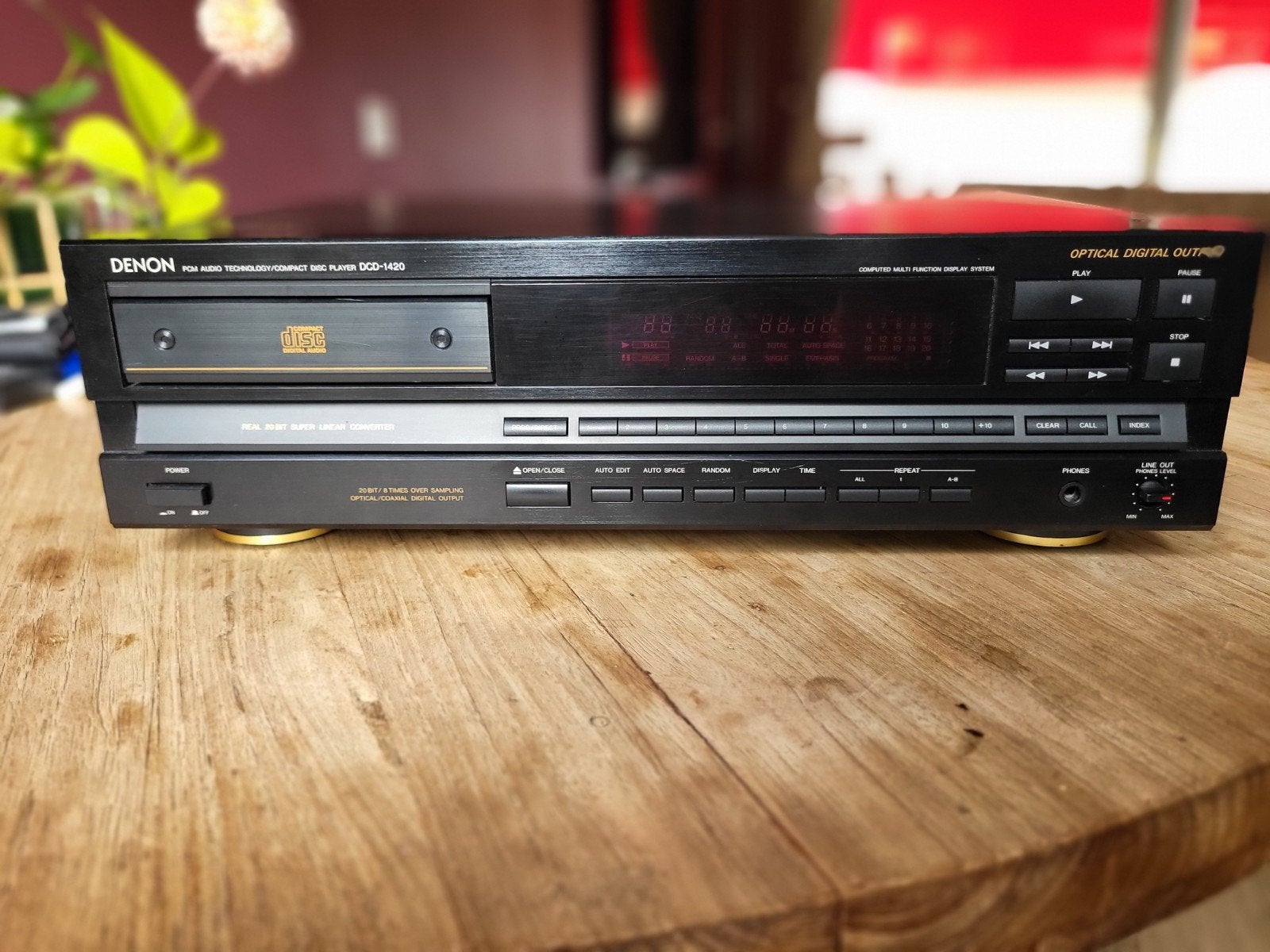 Denon DCD-1420 zie omschrijving!, Ophalen of Verzenden, Gebruikt, Overige merken